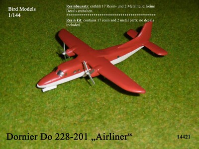 Dornier Do 228-201 ''Airliner'' 1/144 Bird Models Resin Kit / Resin Kit
