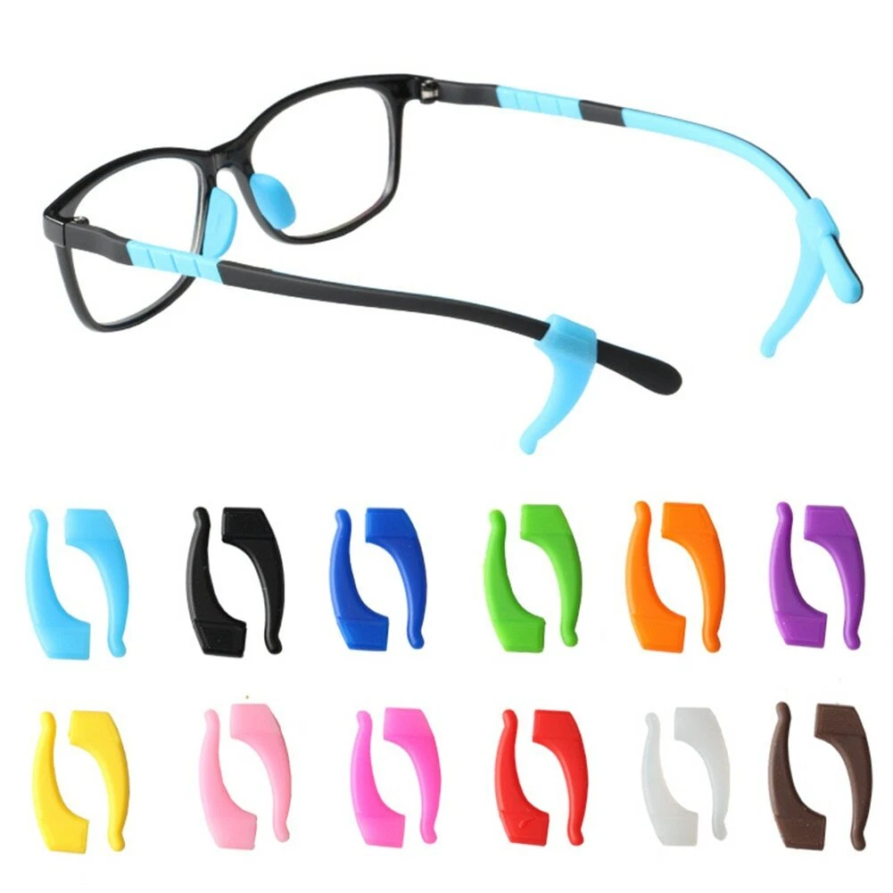 2 Anti Slip Eyeglass Holder Eyewear Glasses Behind Ear Accessories Clip