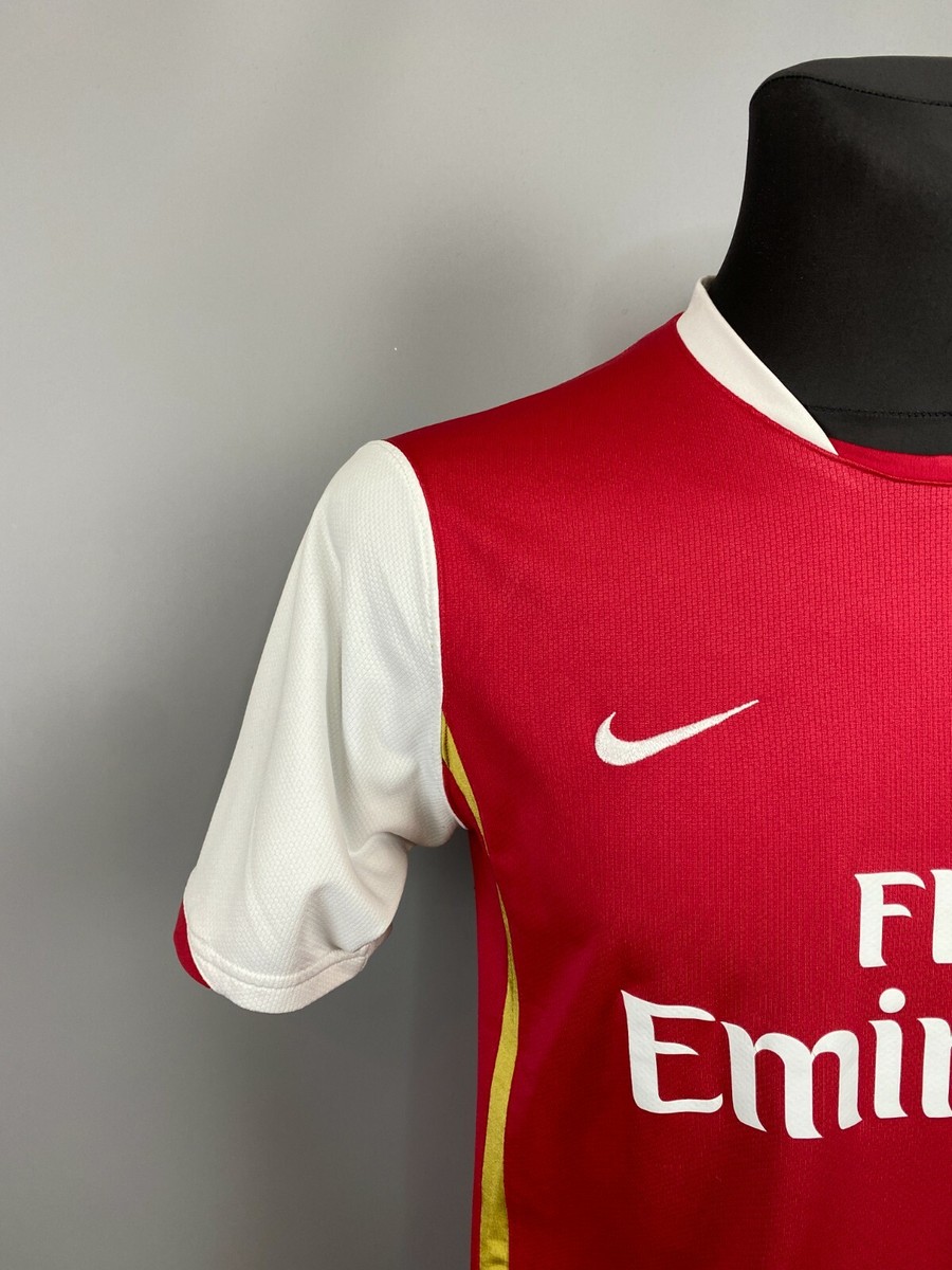 ARSENAL 2006 2008 HOME SHIRT FOOTBALL SOCCER JERSEY BOYS