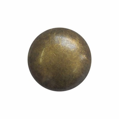 Runde gewölbte antike Bronze polierte Blazerknöpfe - Kunststoff mit Schaft