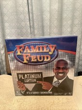 NEW Family Feud Platinum Edition Board Game W/ Steve Harvey Sealed Family Fun