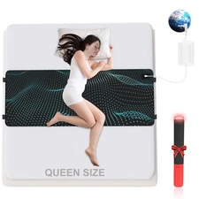 Grounding Mat for Bed - Earth Grounding Pad, PU Leather Grounded Mats for Imp...