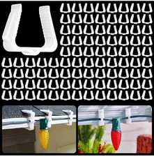 C7 C9 Christmas Lights Clips, 400 Count Holiday Outdoor Light Clips,...