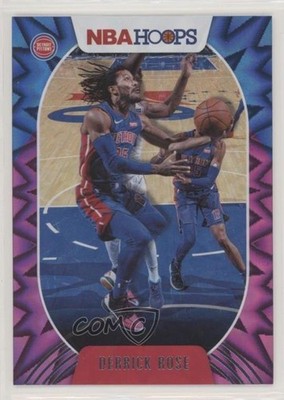 2020-21 Panini NBA Hoops Purple Explosion Derrick Rose #174 09xx