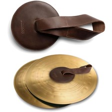 Set of 2 Army with Straps for Hands, Circular Cushions for Band Instrument, F...