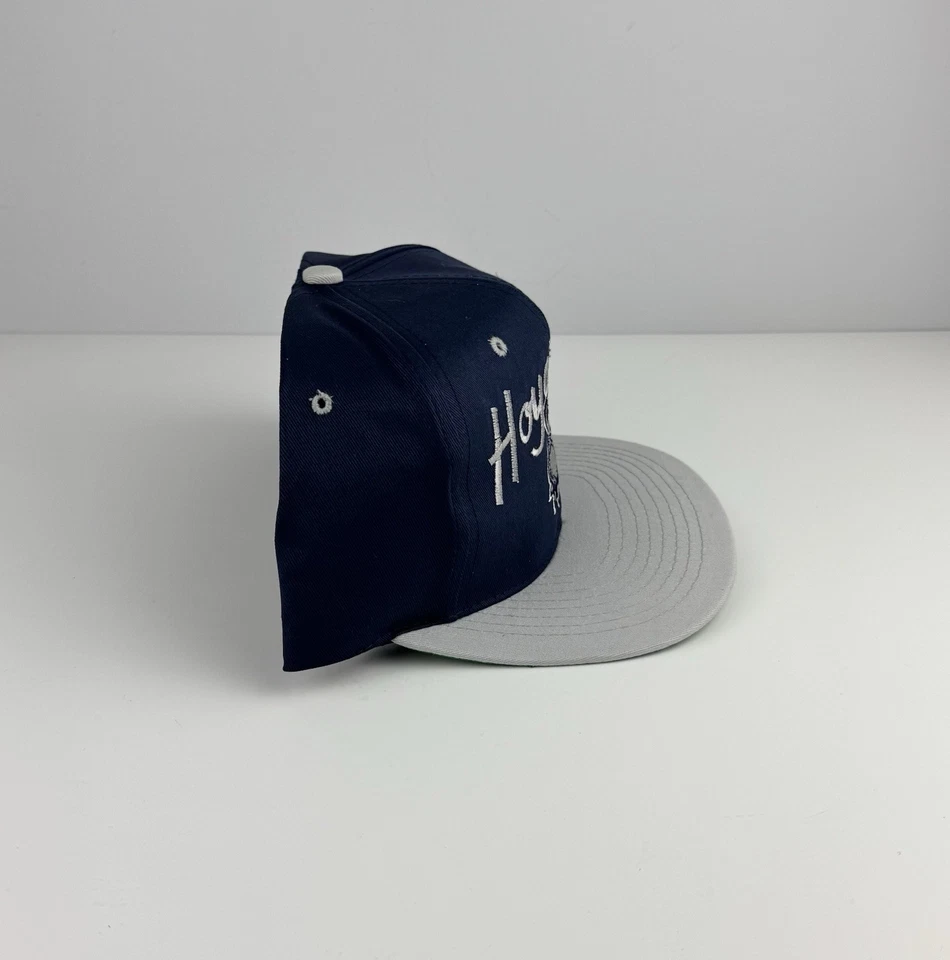NUEVO/Antiguo Stock De Colección Años 90 Georgetown Hoyas Sombrero Hombres Azul Gris NCAA Gorra Snapback Nueva con Etiquetas Foto 4 de 4