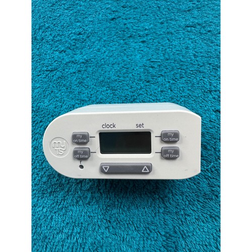 MyTouchSmart Digital Indoor Plug-In Timer White 36253 Outlet Programmable