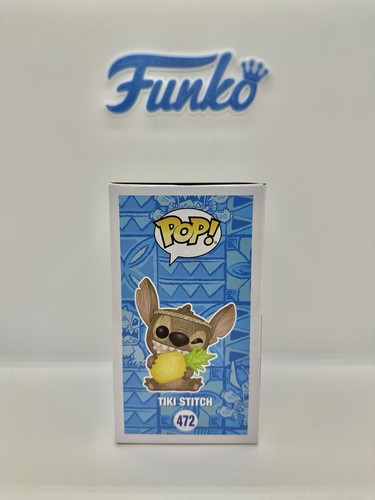 Funko Pop Disney Tiki Stitch 472 Scented Hot Topic 🇺🇸 - Imagen 5 de 8
