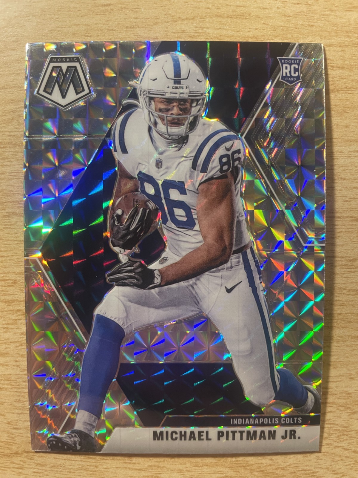 Michael Pittman Jr. Panini Mosaic #214 Base