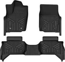 TPE Floor Mats Floor Liner Set For 2024-2026 Toyota Tacoma Double Cab Automatic