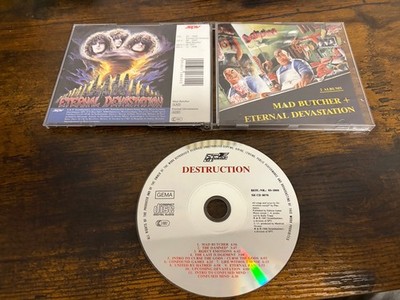 Destruction   Mad Butcher + Eternal Devastation CD  Thrash Metal