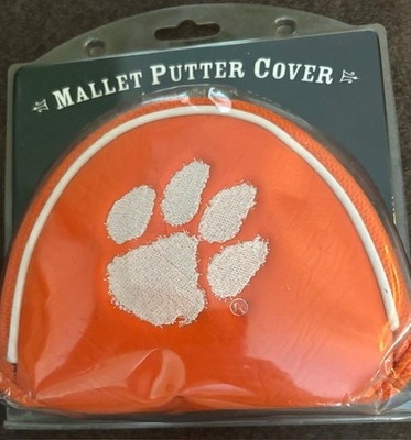 Team Golf Clemson University Mallet Putter Golf Headcover NEW