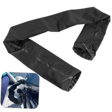 48'' Long Black Zippered Rigging Sleeve, ZRS-1-DP Casing, Trolling Motor Cable