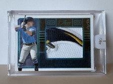 Curtis Mead - /1 - 2023 Panini Three and Two - One of One Tampa Bay Patch