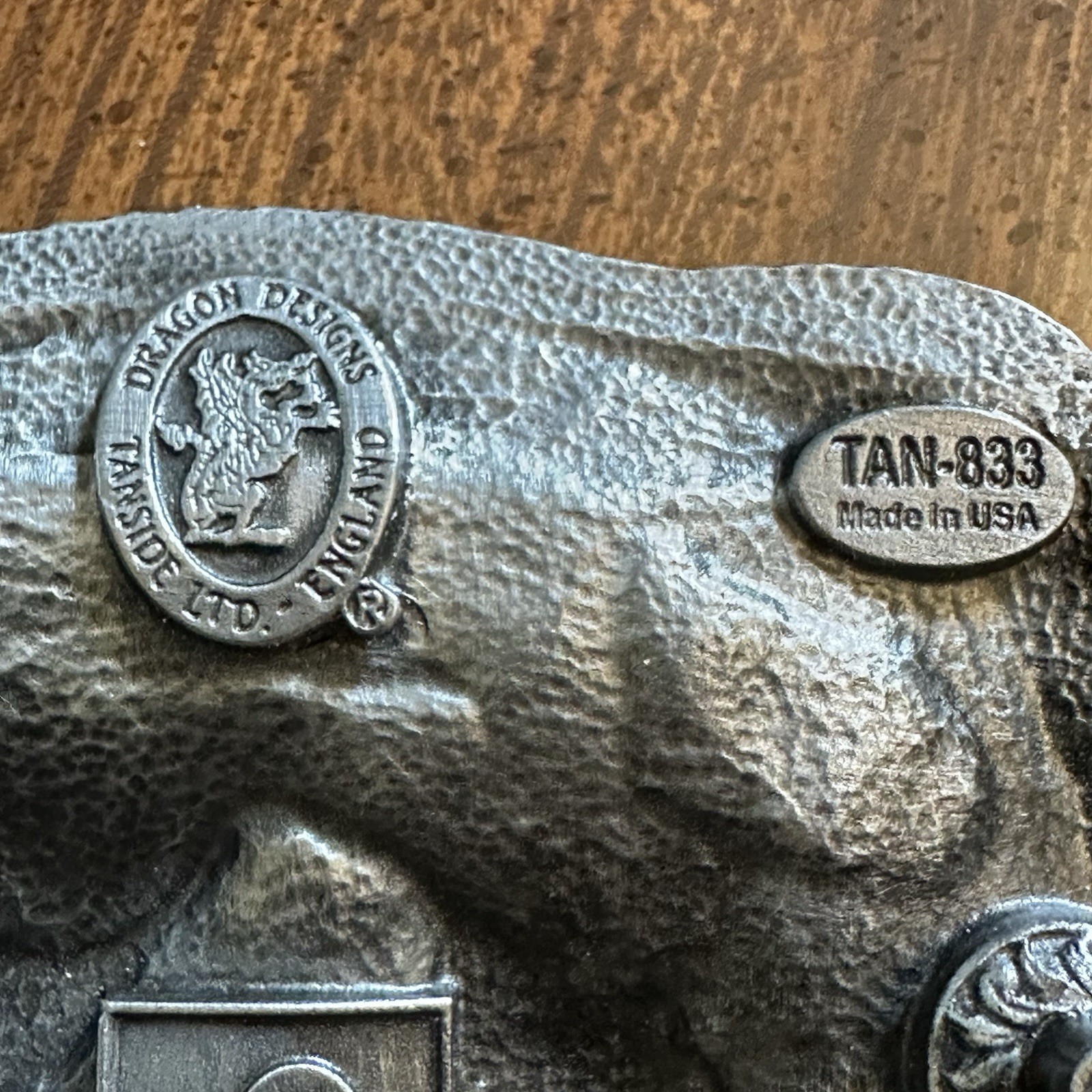 Carters Boots Repair Leather Belt Wolf Western Buckle - Made in USA - Men's 40