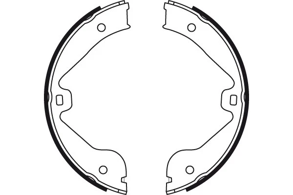 BRAKE SHOE SET GS8717 FOR HONDA FIT/II/MONOCAB JAZZ L12A4/L12A1 1.2L 4cyl FIT II - Image 3 of 4