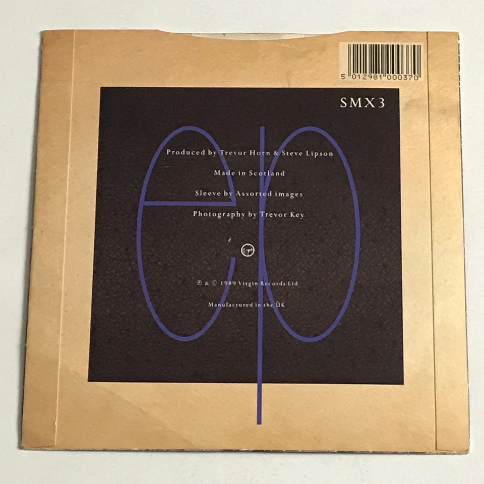 Simple Minds - Ballad Of The Streets 7" Vinyl Record - SMX 3 VG+ - Image 2 of 4