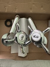 Victorian Style Bath Taps. Replacement Washer Type.  