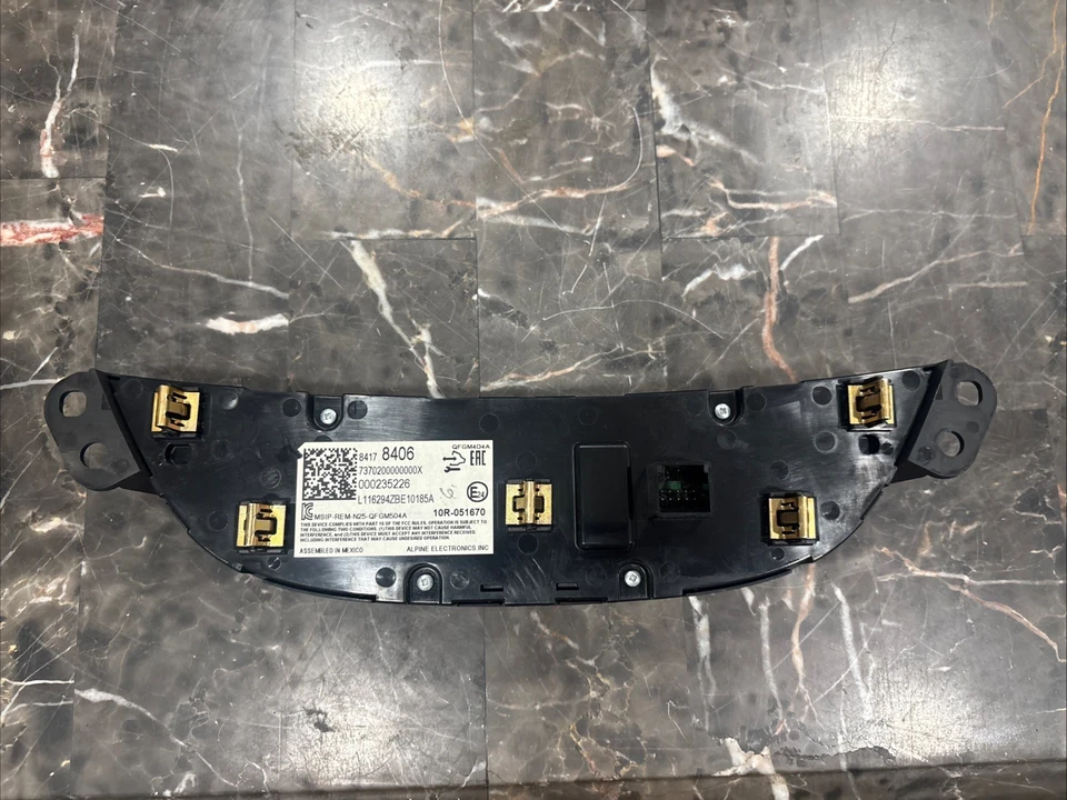 Chevrolet Malibu 2016 2017 2018 panel de control de aire acondicionado temperatura OEM 84178406 Foto 2 de 3