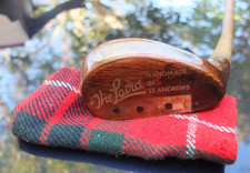 The Laird, handgefertigt in St. Andrews, Putter, ganz Holz, Sammler Golfschl&auml;ger
