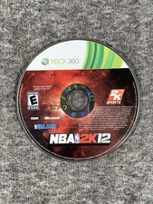 NBA 2K12 Microsoft Xbox 360 Video Game 2K Sports Basketball NTSC 2011 Disc Only