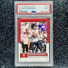 2017 Score Patrick Mahomes RC #403 Red PSA 9