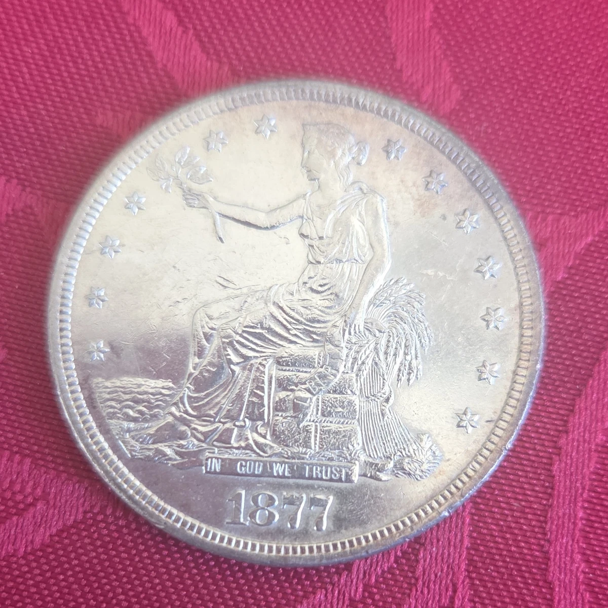 1877 s トレードダラー 貿易銀 1877 S T MS | Coin Explorer | NGC