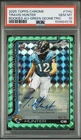 2025 TOPPS CHROME TRAVIS HUNTER RC AUTOGRAPH GREEN GEOMETRIC 80/99 PSA 10 POP 1
