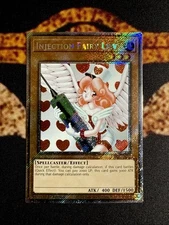 INJECTION FAIRY LILY • PLATINUM SECRET RARE • RA03-EN117 • 1st EDITION • NM