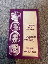 Tyneside Film Theatre 1972 Programme Portraits of Women Feminist Cinema Rare