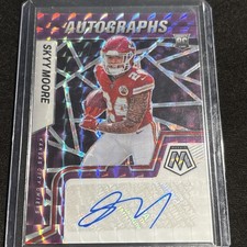 2022 Panini Mosaic #RAM-SM Skyy Moore Rookie Autographs Mosaic Auto /49 ! 🔥RC