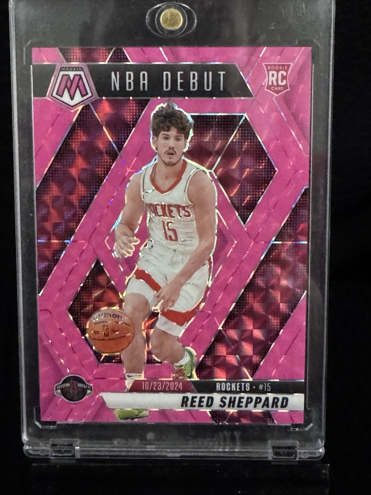 2024-2025 Mosaic Reed Sheppard Pink Fluorescent RC #252 /10