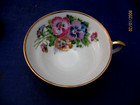 Beautiful Antique Tea cup & Saucer - No Makers Mark - Mixed Pansies - Gorgeous! — photo 5