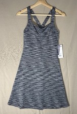 Mondetta MPG Sport Performance Gear Travel Dress A-line Charcoal Heather Small