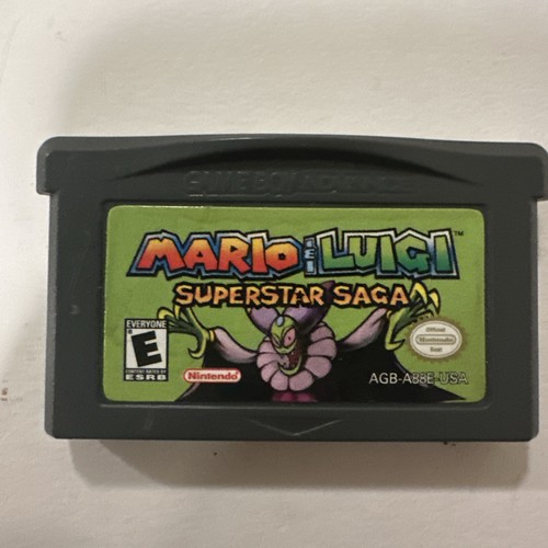 Mario & Luigi: Superstar Saga (Game Boy Advance) Cartridge Only, Tested & Works