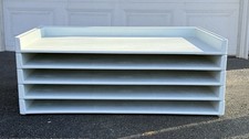Five Stacking Safco 24x36 Art Document Files