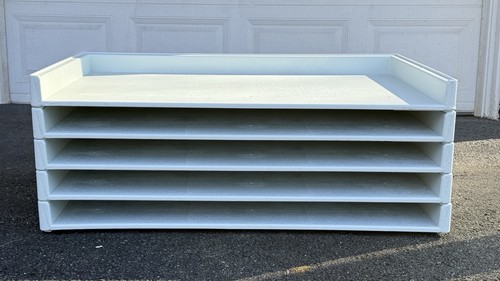Five Stacking Safco 24x36 Art Document Files