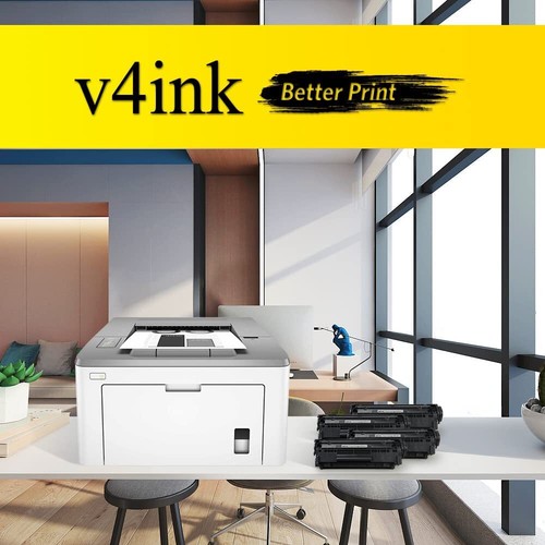 Cartucho de tóner V4ink 4x Q2612A 12A para HP LaserJet 1012 1015 1018 1020 1022 - Imagen 6 de 6