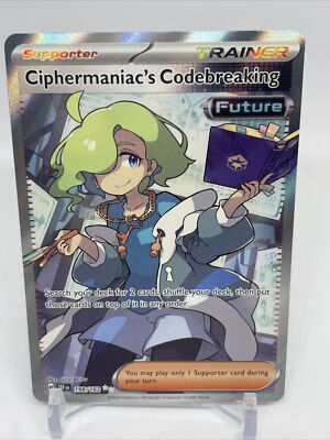 Pokemon TCG: Ciphermaniac's Codebreaking 198/162 Temporal Forces