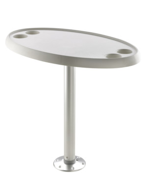 Vetus Easy-Mount abnehmbarer Tischset mit Podest 70cm - für Boot Wohnmobil etc.