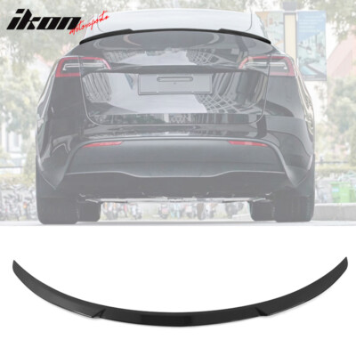 NEESPOC Rear Spoiler Wing For Tesla Model Y 2020-2024 - Gloss Black GT Style ABS Trunk Lip