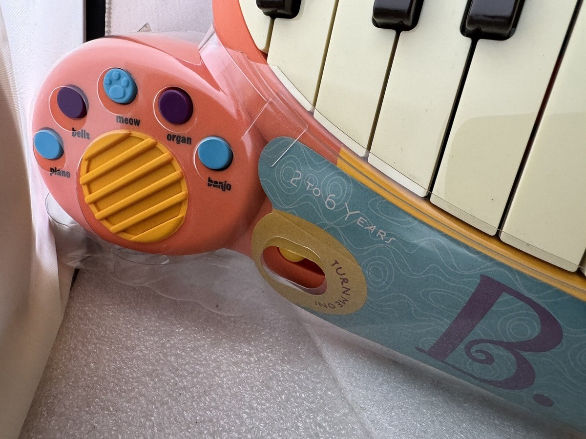 B Toys Mini Piano Baby Music Set Toys Mini Meowsic Baby Piano