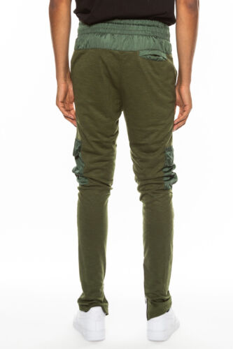 Herren Slub Hose Gestreift Freizeit Gym Jogging Jogginghose Sweathose Trainingshose - Bild 11 von 17