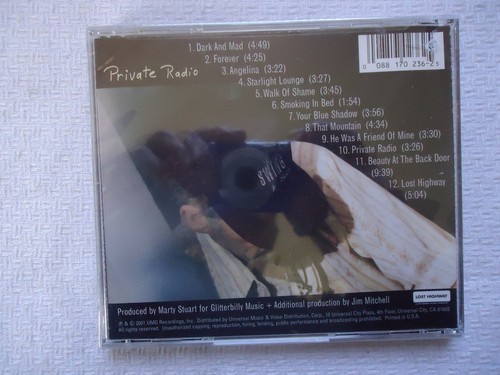 Private Radio by Billy Bob Thornton (CD, Oct-2001, Lost Highway) - Picture 2 of 2
