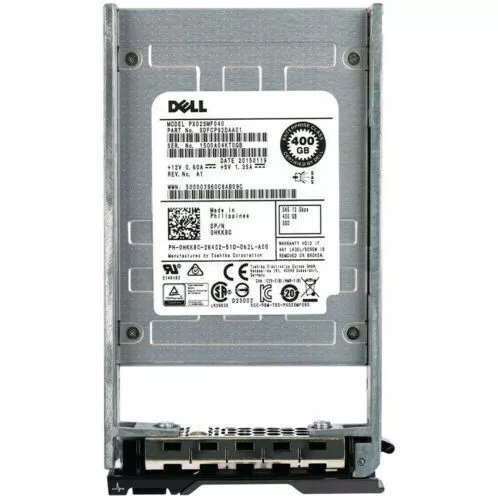 Compatible HKK8C 0HKK8C Dell 400GB eMLC 12G Hot Swap 2.5in SAS Solid State Drive - Picture 1 of 2
