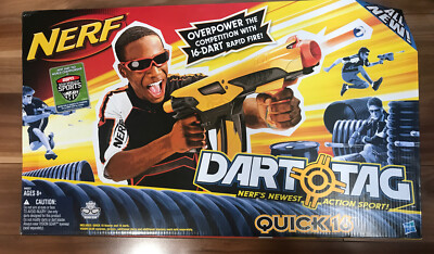 Hasbro NERF Dart Tag QUICK 16 Blaster with 16 Pcs Darts. NIB | eBay
