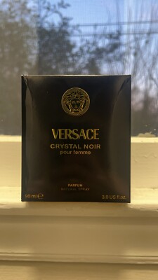 Crystal Noir by Versace Eau De Parfum Spray 1.7 oz for Women, NEW IN SEALED BOX.