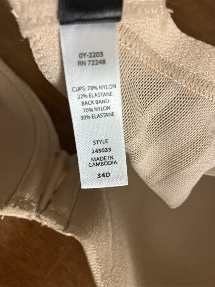 Paramour Felina 245033 Marvelous Full Figure Seamless Side Smoother Bra