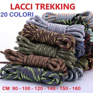 lacci scarpe trekking