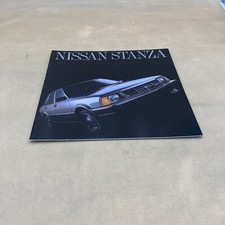 1983 NISSAN STANZA DEALER SHOWROOM SALES BROCHURE CATALOG GUIDE BOOKLET
